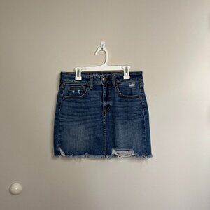 American Eagle Denim Mini Skirt Size 6